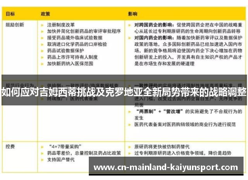 如何应对吉姆西蒂挑战及克罗地亚全新局势带来的战略调整