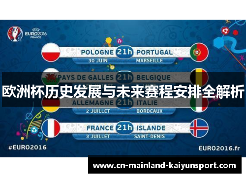 欧洲杯历史发展与未来赛程安排全解析
