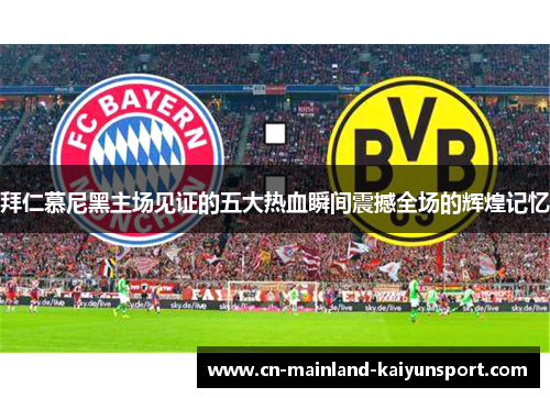 拜仁慕尼黑主场见证的五大热血瞬间震撼全场的辉煌记忆