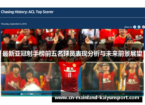 最新亚冠射手榜前五名球员表现分析与未来前景展望