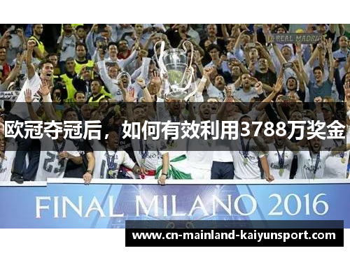 欧冠夺冠后,如何有效利用3788万奖金 欧冠夺冠后,如何有效利用3788万奖金